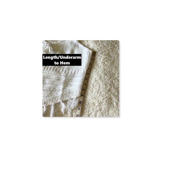 No Boundaries Sweater Tank Top with Fringe Hem Sz XL (15-17) NWT - Picture 12 of 12